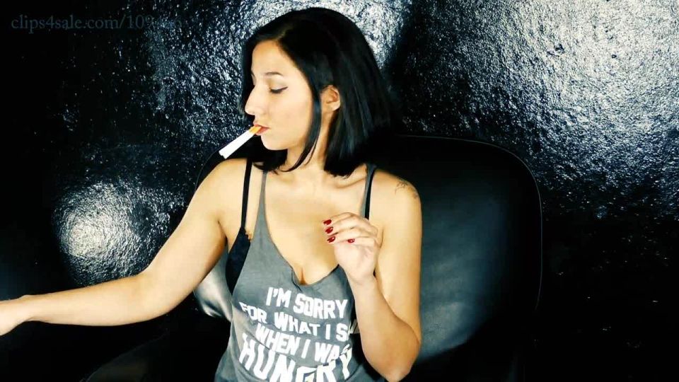 Lily Marlene Smoking Two Cigarettes at Once 2.0