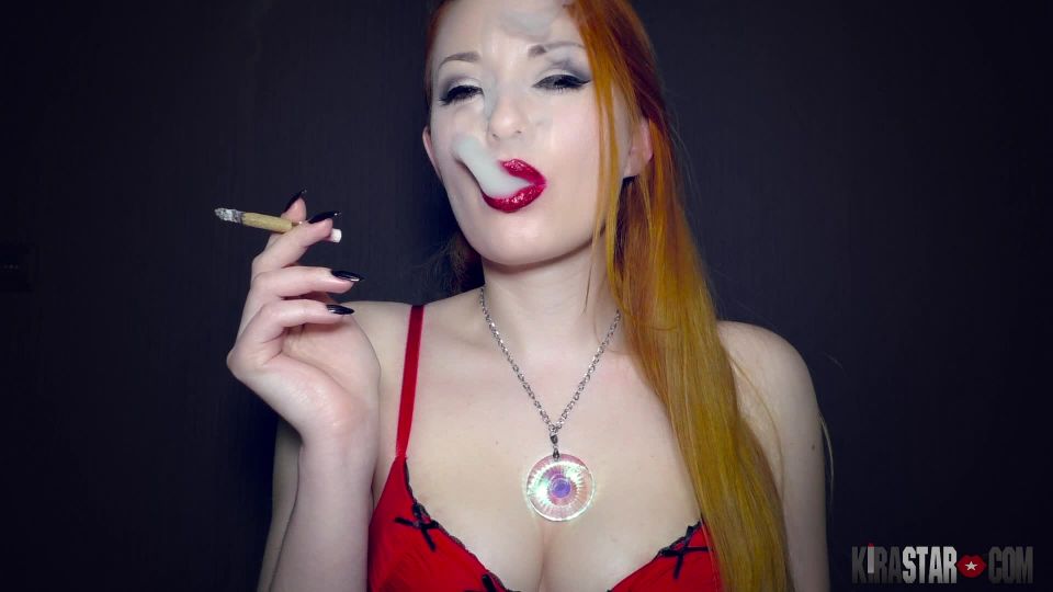 Magical Red Lips Smoking Miss Kira Star