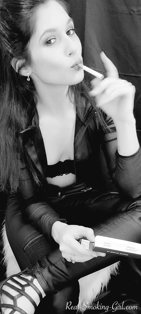 Ashtray-Slave, You Don’t Deserve My Smoke Real Smoking Girl