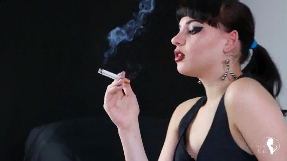 Laura extreme smoking mistress Nicotine Ladies
