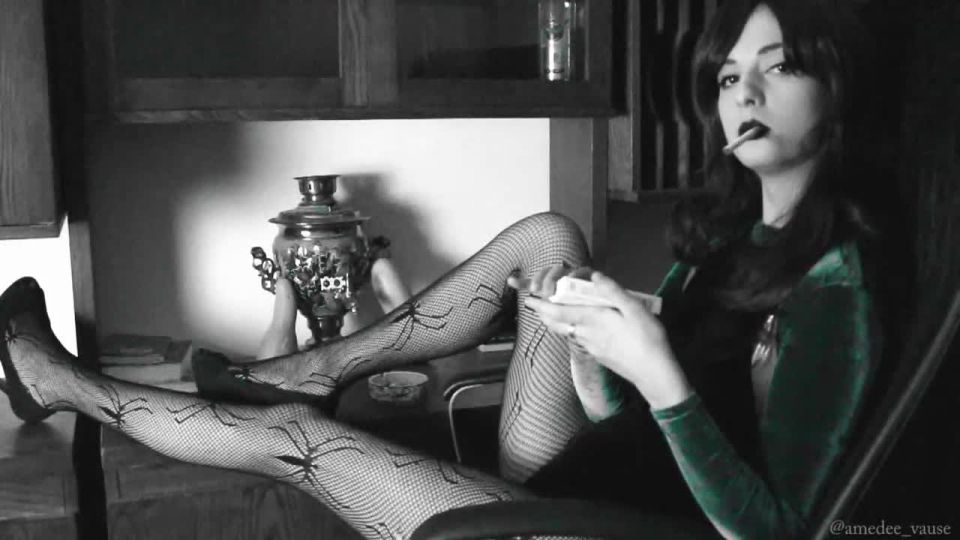 Mephistophelian Smoking Amedee Vause in Deep Throat Land