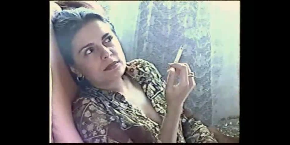Eastern European Smokers Lavinia and Carmen Second Hand Smoke