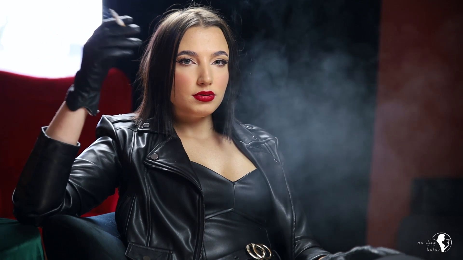 Cindy Heavy Smoke and Leather Nicotine Ladies