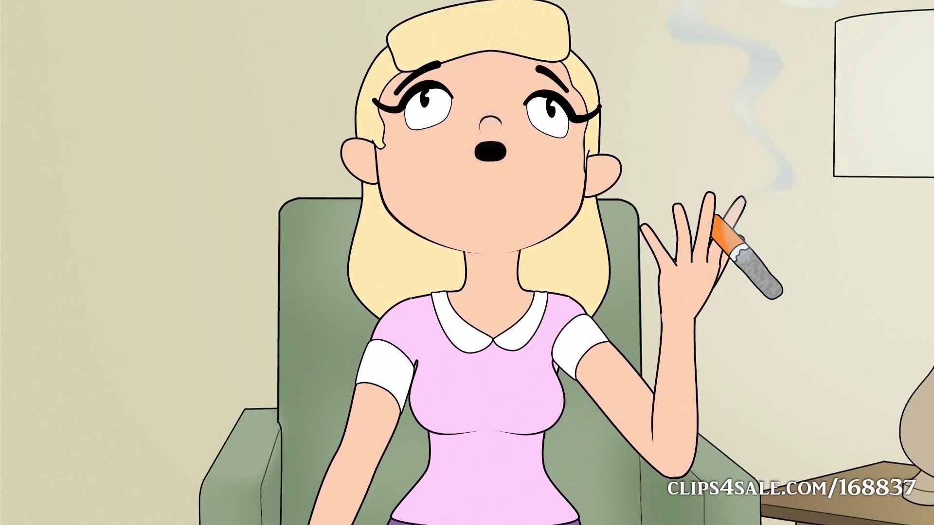 Girl Teaching how To Smoke Part One Fetish Cartoon Animations