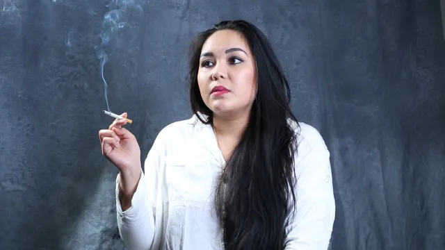 Jay corks dangling hair Studio Smoke